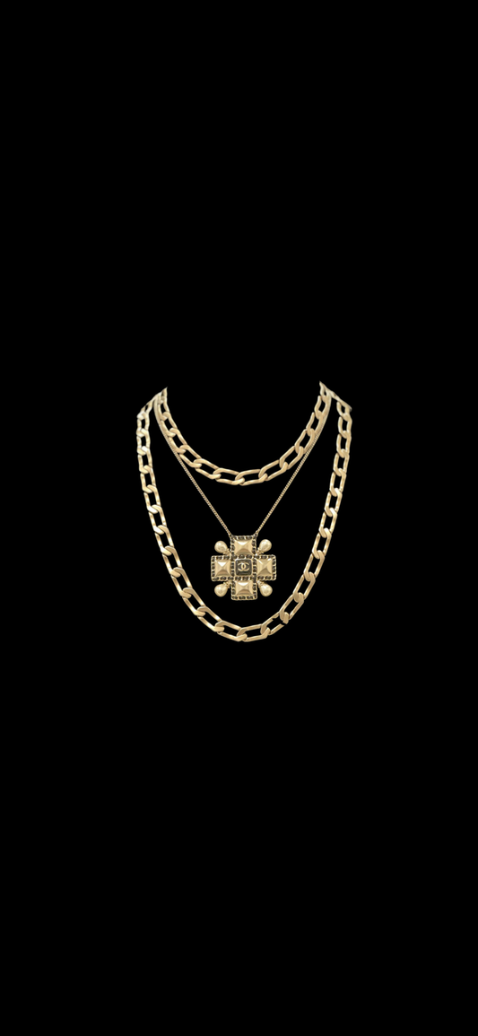 #131 Upcycled Necklace Set